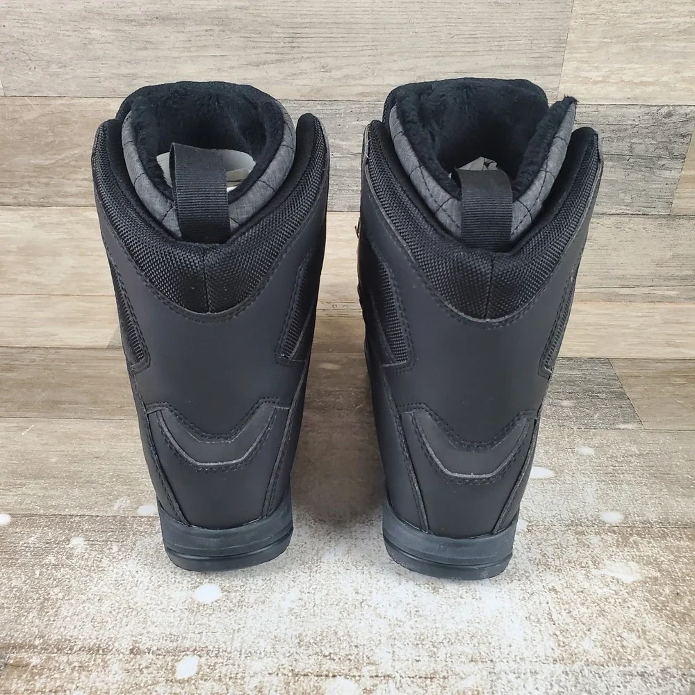 45NRTH‎ Wolvhammer BOA Cycling Boots Sz 5 Black Mid-Calf Round-Toe